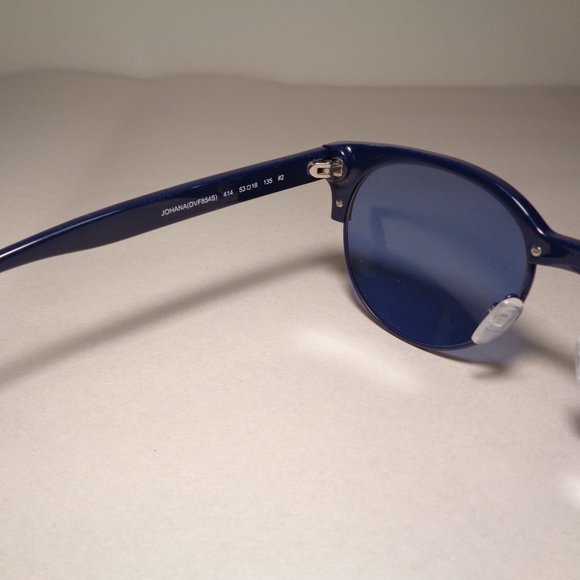 Diane von Furstenberg JOHANA DVF854S Navy New Women\'s Sunglasses main image 6